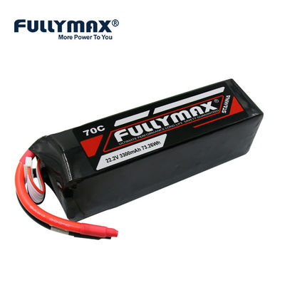 Батареи Fullymax ВЫНОСЛИВОСТИ батареи FPV Quadcopter 70C 22.2V Fullymax 6s 3300mah Lipo