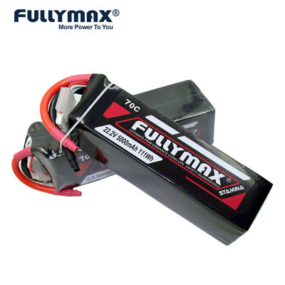 литий-ионный аккумулятор Fullymax 6s 5000mah 70c батареи 22.2v 22v Lipo для батареи 5000mah Rc плоской