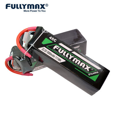 Батарея 22.2v самолета Rc батарей батареи 45c Lipo батареи 5000mah Lipo полимера лития