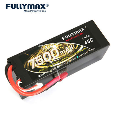 батареи модельной шлюпки батареи 45C 7500mAh 14.8V Quadcopter Rc 4S Lipo
