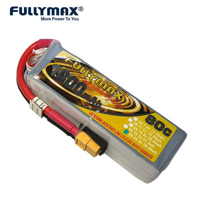 замена батареи вертолета Rc штепсельной вилки батареи 22.2v 80c Xt60 6s 1800mah Lipo