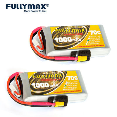 6s 1000mah Lipo Battery 14.8V 70C FPV Racing Rc Car Аккумуляторный трутень