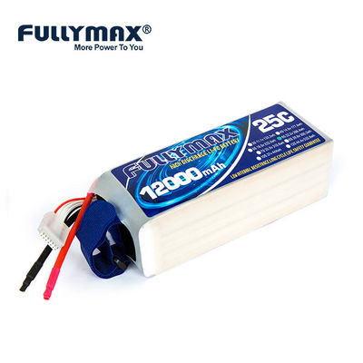 батарея трутня батареи 22.2V 25C 12000mah 6s Lipo перезаряжаемые коммерчески