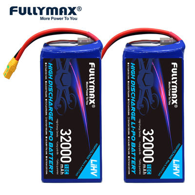 штепсельная вилка резервного батарейного питания высоковольтная 32000mAh 47.04V 10C XT90-S трутня UAV самолета блока батарей 12s Lipo