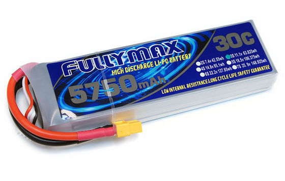 Блок батарей 30C 5750mAh 3S 11.1V FULLYMAX LiPo с соединителем XT60 для вертолетов воздушных судн RC автомобилей RC RC