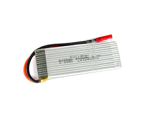 блок батарей иона полимера лития 3.7V 900mAh Lipo перезаряжаемые с соединителем JST